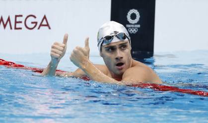 Nadador brasileiro Leonardo de Deus avançou em segundo para a final