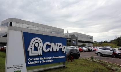 Fachada da sede do CNPq, em Brasília-DF