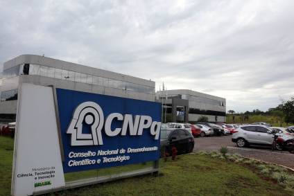 Fachada da sede do CNPq, em Brasília-DF