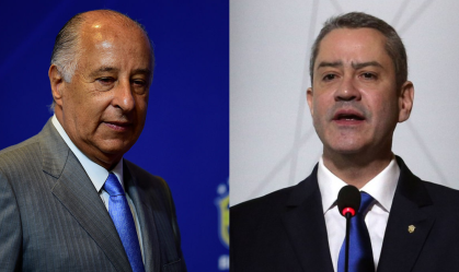 Montagem com Marco Polo Del Nero e Rogério Caboclo