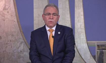 Ministro da Saúde Marcelo Queiroga em entrevista à CNN