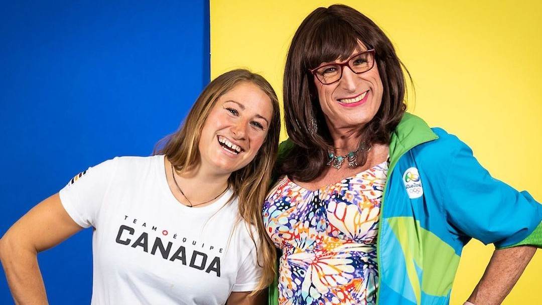 Kimberly Daniels e sua filha Haley marcam presença nas Olimpíadas de Tóquio