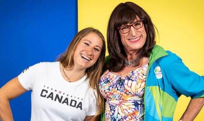 Kimberly Daniels e sua filha Haley marcam presença nas Olimpíadas de Tóquio