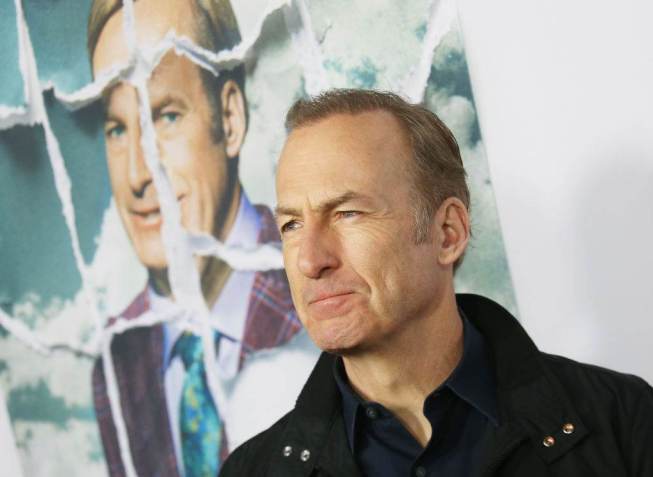 Ator Bob Odenkirk na premiere da quinta temporada da série Better Call Saul / FilmMagic