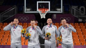 No Basquete 3x3 masculino, medalha de ouro ficou com a Letônia