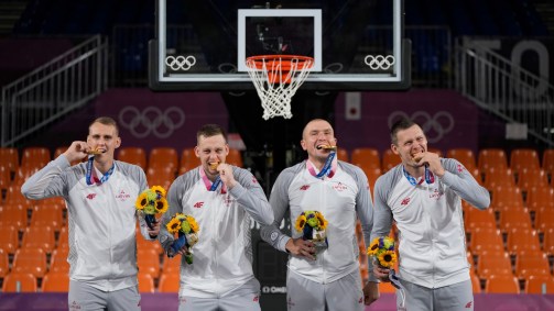 No Basquete 3x3 masculino, medalha de ouro ficou com a Letônia