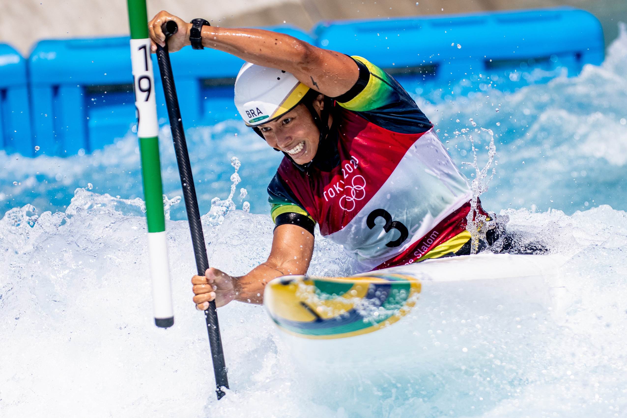 Ana Sátila participa das eliminatórias da categoria C1 da canoagem slalom Ana Sátila participa das eliminatórias da categoria C1 da canoagem slalom