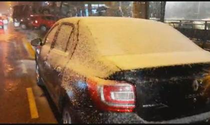 Neve em Gramado, no Rio Grande do Sul (28.jul.2021)