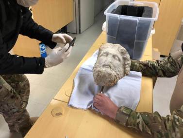 Polícia Federal apreende escultura