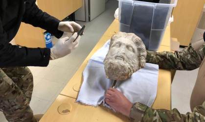 Polícia Federal apreende escultura