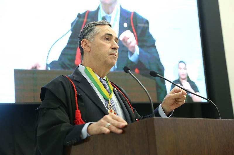 Presidente do TSE, ministro Luís Roberto Barroso