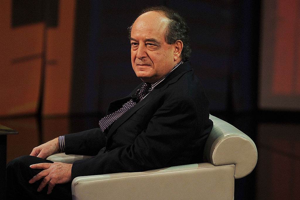 Roberto Calasso participa do programa de TV italiano 'Che Tempo Che Fa' em 23 de