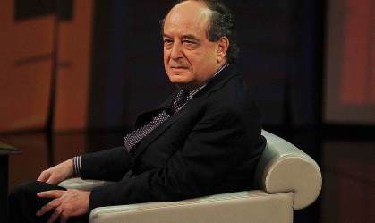Roberto Calasso participa do programa de TV italiano 'Che Tempo Che Fa' em 23 de