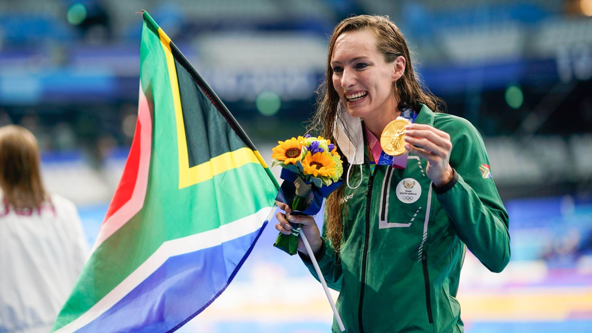 Tatjana Schoenmaker, da África do Sul estabeleceu novo recorde mundial
