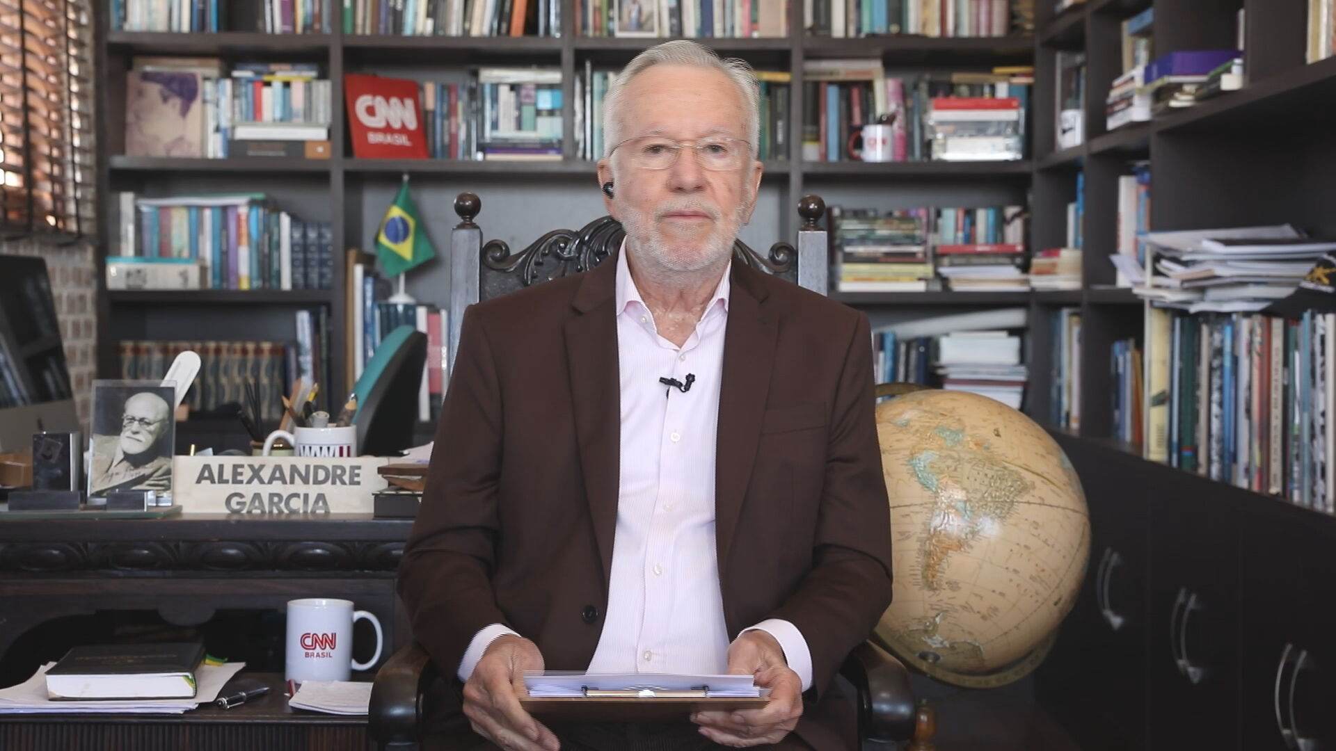 Alexandre Garcia no quadro Liberdade de Opinião