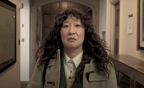 Sandra Oh na minissérie "The Chair", da Netflix