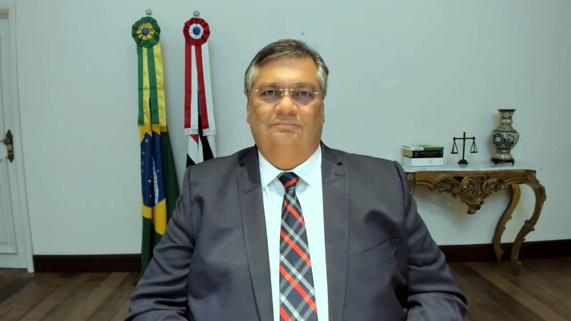 O governador do Maranhão, Flávio Dino (PSB-MA), em entrevista à CNN O governador do Maranhão, Flávio Dino (PSB-MA), em entrevista à CNN
