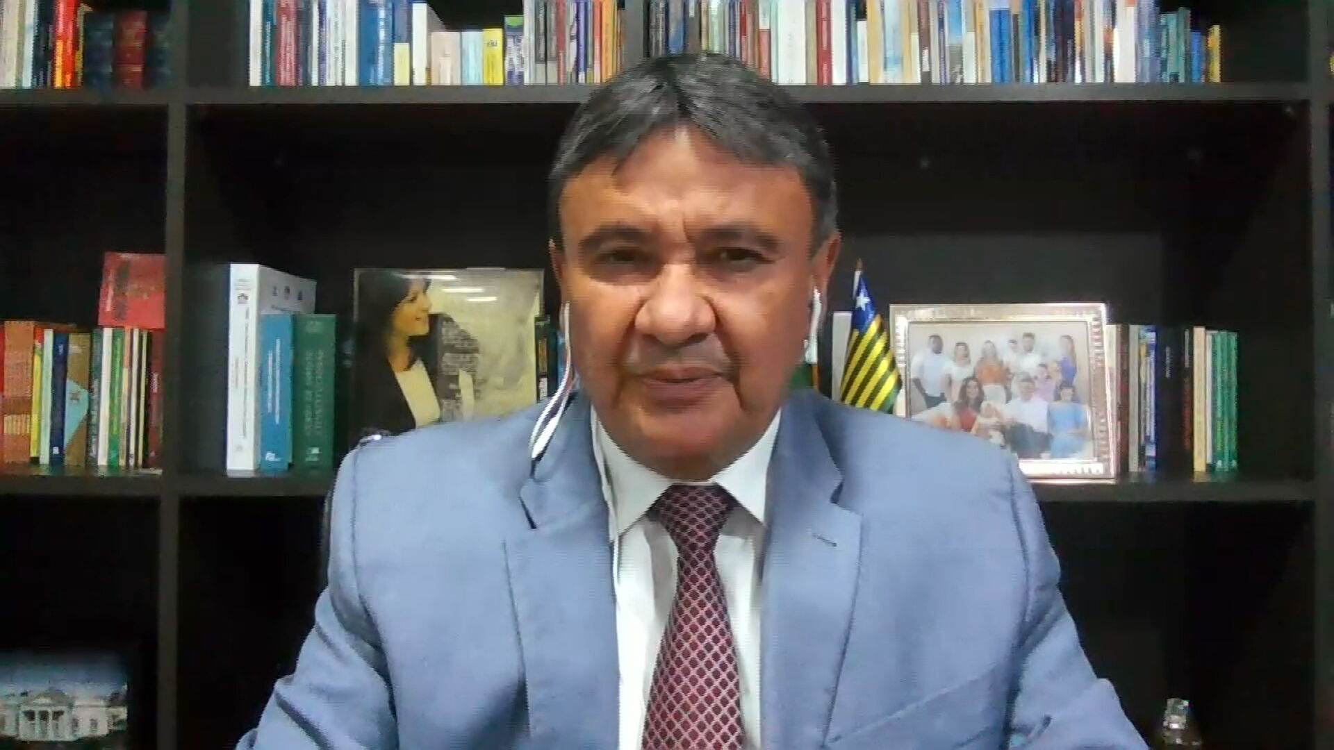 O governador do Piauí, Wellington Dias (PT), em entrevista à CNN O governador do Piauí, Wellington Dias (PT), em entrevista à CNN