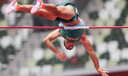 Thiago Braz foi à final do salto com vara nas Olimpíadas