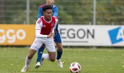 O holandês Noah Gesser era jogador do Ajax/Ajax