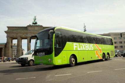 ônibus do unicórnio alemão Flixbus
