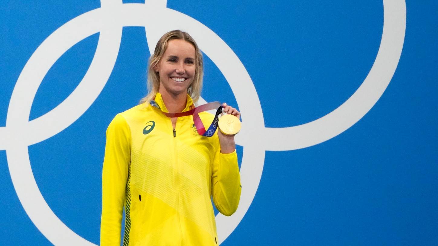 Emma McKeon, nadadora da Austrália, ouro nos 100m livre nos Jogos Emma McKeon, nadadora da Austrália, ouro nos 100m livre nos Jogos