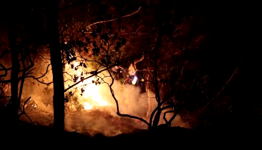 Incêndio florestal na Grécia