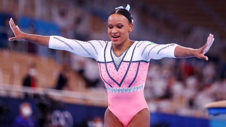 Rebeca Andrade é ouro no salto Rebeca Andrade é ouro no salto
