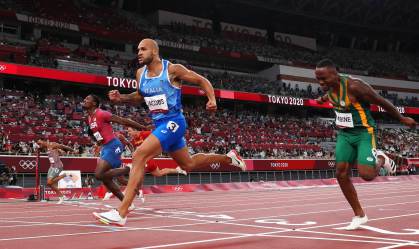 Italiano Marcell Jacobs venceu 100m rasos nas Olimpíadas de 2020