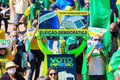 Manifestação voto impresso – Brasília 