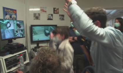 Parto de pandas foi acompanhado por funcionários pelas câmeras de segurança