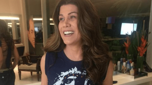 A promotora de eventos Alicinha Cavalcante, 58