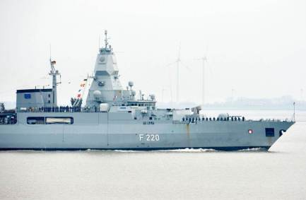 Fragata alemã Hamburg