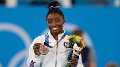 Simone Biles disse que não esperava medalha na trave e que vai valorizar bronze