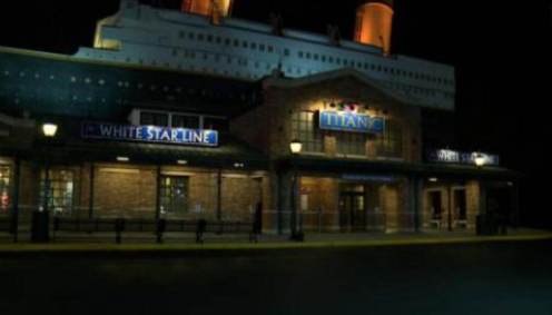 Fachada do Titanic Museum no Tennessee, EUA/Divulgação