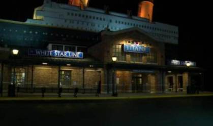 Fachada do Titanic Museum no Tennessee, EUA/Divulgação
