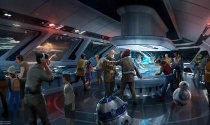 Divulgação hotel Galactic Starcruiser