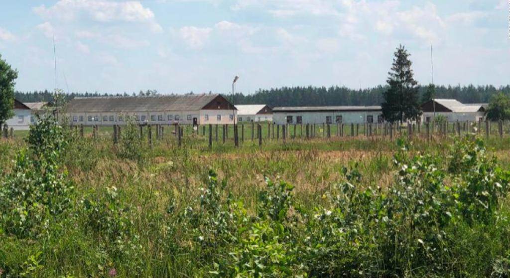 Possível campo de prisioneiros para dissidentes políticos em Belarus/Reprodução Possível campo de prisioneiros para dissidentes políticos em Belarus/Reprodução