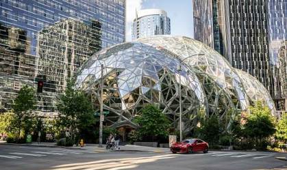 Sede da Amazon, em Seattle, Washington