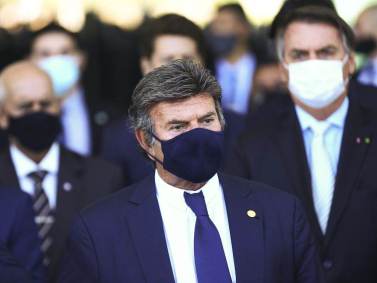 O presidente do STF, Luiz Fux