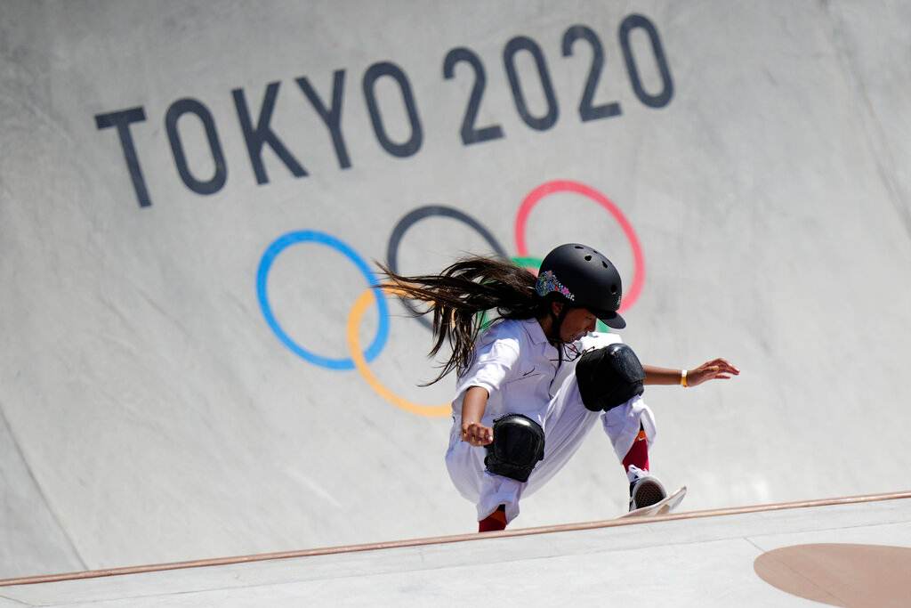 Aos 12 anos, skatista Kokona Hiraki espera que mais pessoas experimentem esporte