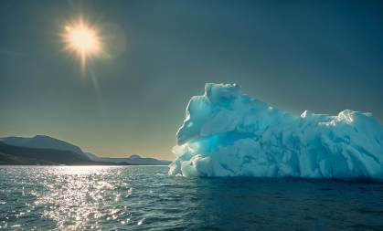 Iceberg na Groenlândia