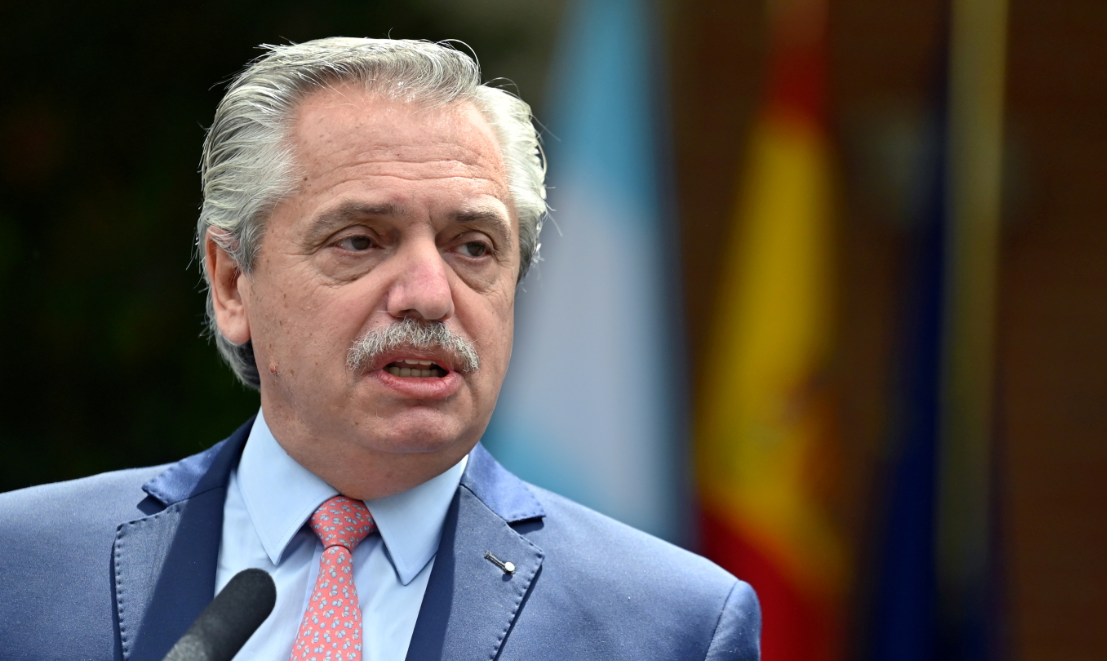 Alberto Fernández, presidente da Argentina 
