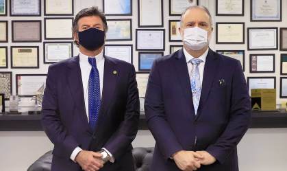 Augusto Aras e Luiz Fux