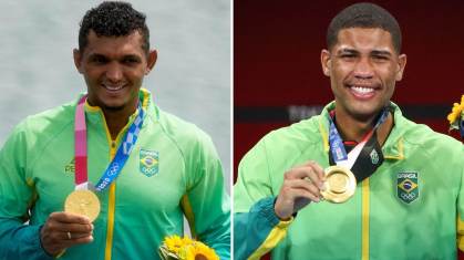Isaquias, na canoagem, e Hebert, no boxe, conquistaram ouro para o Brasil