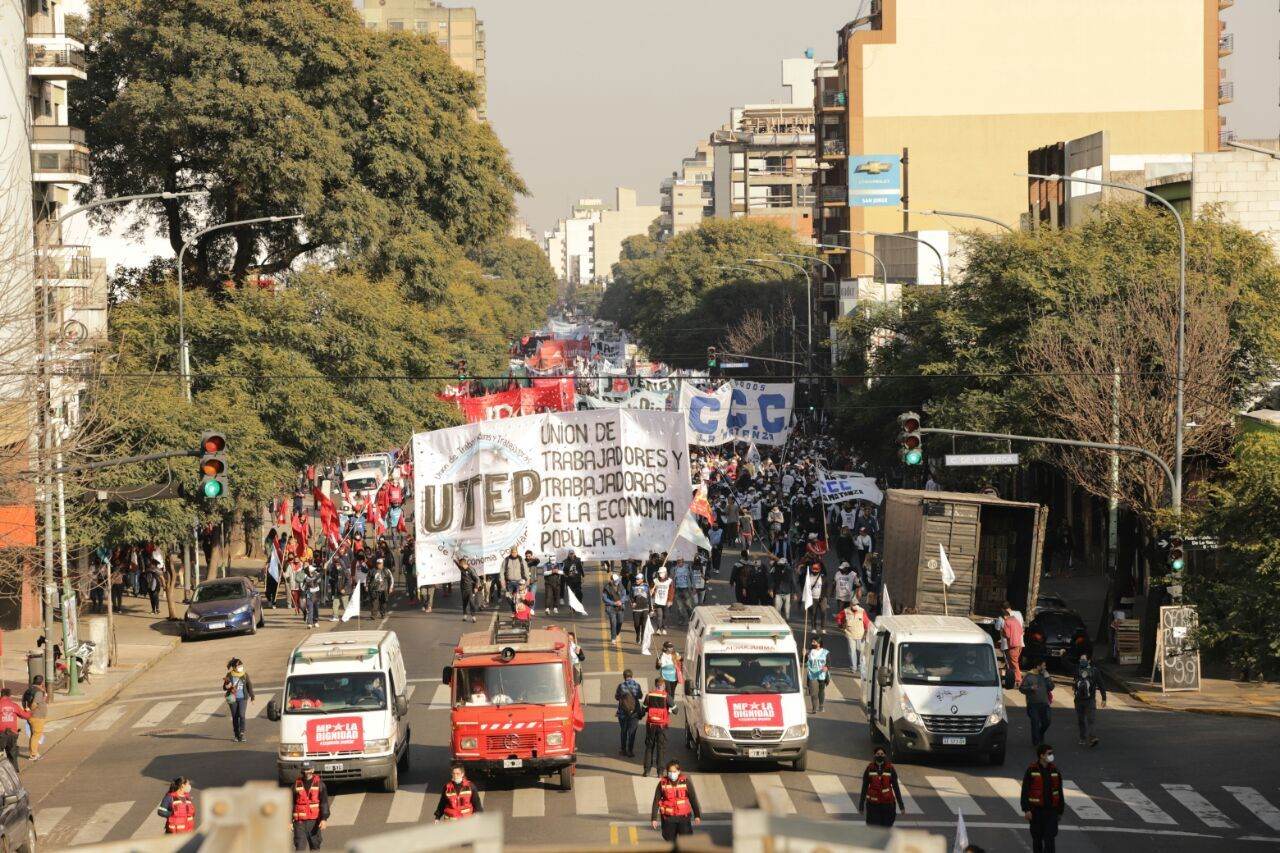 Protesto na Argentina 