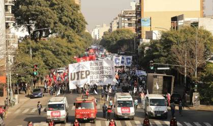 Protesto na Argentina 