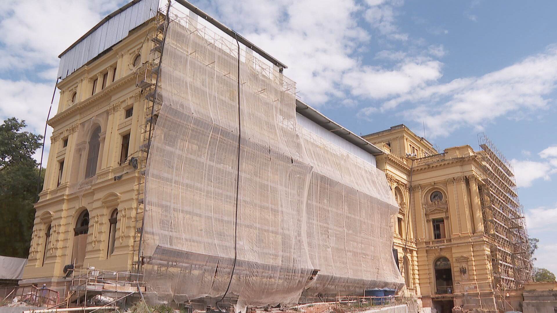 Museu do Ipiranga prepara reabertura em 2022 (07.Ago.2021) Museu do Ipiranga prepara reabertura em 2022 (07.Ago.2021)
