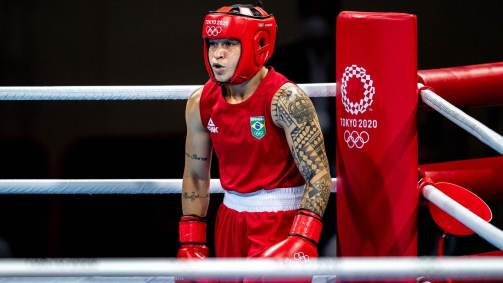 Beatriz Ferreira é medalhista olímpica pelo boxe brasileiro