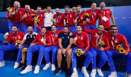 No polo aquático, Sérvia conquista última medalha de ouro das Olimpíadas 2020